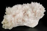 Pink Manganoan Calcite Crystal Cluster - Fluorescent! #350811-2